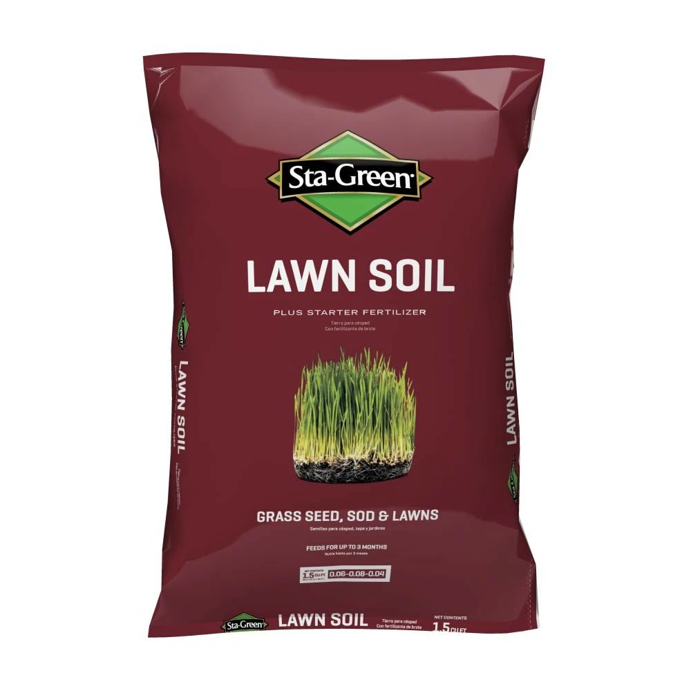 Sta-Green Soil & Soil Amendments 1.5-cu ft Lawn Soil 1 Sta-Green Soil & Soil Amendments 1.5-cu ft Lawn Soil