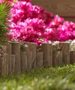 Greenes 3-ft Brown Wood Landscape Edging Section 10 Greenes 3-ft Brown Wood Landscape Edging Section -Garden Care Life Shop 03837746