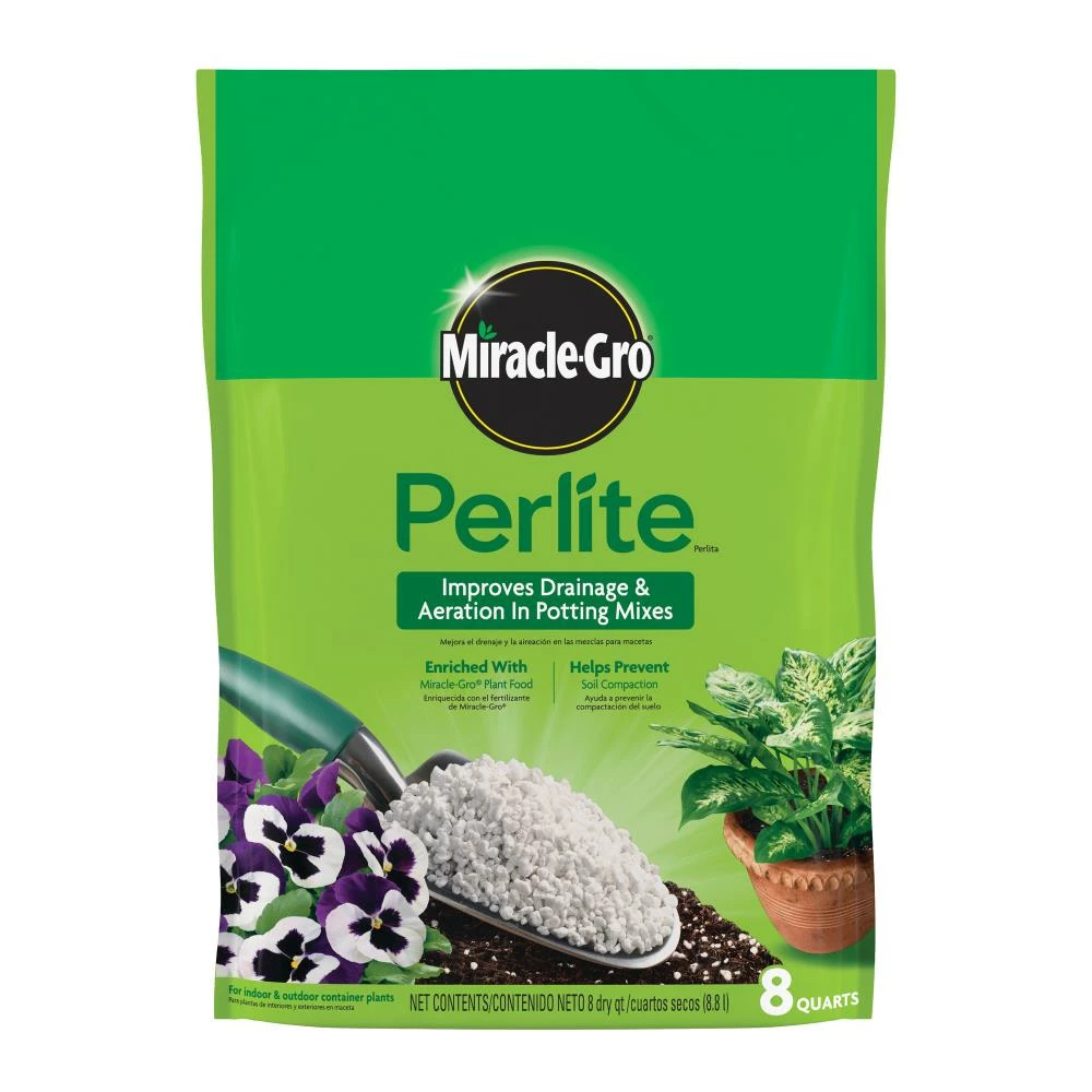 Miracle-Gro Soil & Soil Amendments Perlite Improves Soil Structure 1 Miracle-Gro Soil & Soil Amendments Perlite Improves Soil Structure