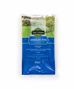 Sta-Green Landscape Fabric & Stakes 25-Pack 4-in Steel Landscape Fabric Pins