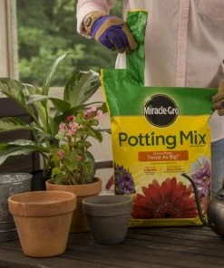 Miracle-Gro Soil & Soil Amendments All Purpose 25-Quart Potting Soil Mix -Garden Care Life Shop 05329200