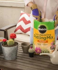 Miracle-Gro Soil & Soil Amendments 8-Quart Potting Soil Mix 12 Miracle-Gro Soil & Soil Amendments 8-Quart Potting Soil Mix -Garden Care Life Shop 05444614