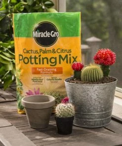 Miracle-Gro Soil & Soil Amendments 8-Quart Potting Soil Mix 13 Miracle-Gro Soil & Soil Amendments 8-Quart Potting Soil Mix -Garden Care Life Shop 05444615