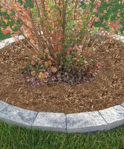 Thing Insignia 5-in L x 8-in W x 3-in H Concrete Straight Edging Stone 12 Thing Insignia 5-in L x 8-in W x 3-in H Concrete Straight Edging Stone -Garden Care Life Shop 07921844