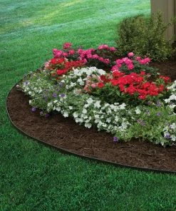 EasyFlex 20-ft Black Plastic Landscape Edging Roll -Garden Care Life Shop 09549153