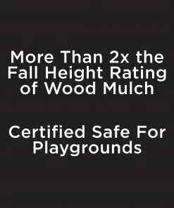 Rubberific Rubberific premium shredded rubber mulch 0.8-cu ft Dark Brown Rubber Mulch -Garden Care Life Shop 10270482 scaled