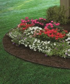 EasyFlex 100-ft Black Plastic Landscape Edging Roll -Garden Care Life Shop 11270373