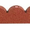 Rubberific 4-ft Red Rubber Landscape Edging Section