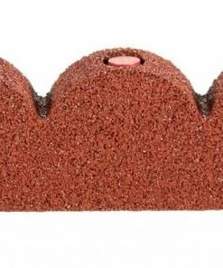 Rubberific 4-ft Red Rubber Landscape Edging Section