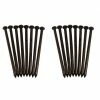 Expert Edge Edging 16-Pack 8.5-in Black Plastic Paver Spike