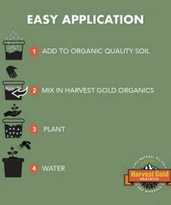 Harvest Gold Organics Soil & Soil Amendments Premium Soil Conditioner Organic Provides Organic Nutrients -Garden Care Life Shop 12097053