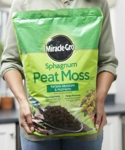 Miracle-Gro Soil & Soil Amendments Moisture Control Peat Moss Moisture Control -Garden Care Life Shop 12190880