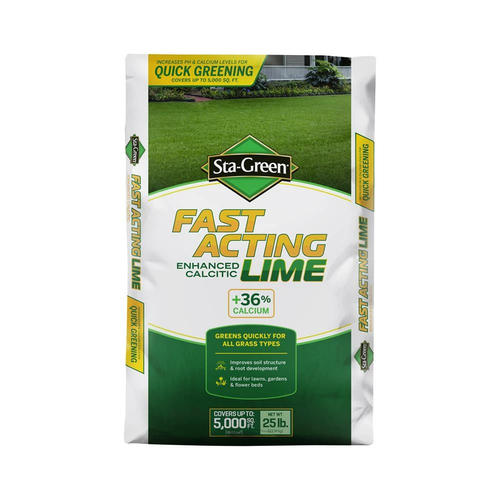 Sta-Green Soil & Soil Amendments Fast-Acting Lime Organic Lime Ph Balancer 1 Sta-Green Soil & Soil Amendments Fast-Acting Lime Organic Lime Ph Balancer