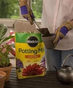 Miracle-Gro Soil & Soil Amendments All Purpose 25-Quart Potting Soil Mix -Garden Care Life Shop 12477367