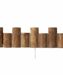 Greenes 3-ft Brown Wood Landscape Edging Section 12 Greenes 3-ft Brown Wood Landscape Edging Section -Garden Care Life Shop 13274360