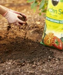 Miracle-Gro Soil & Soil Amendments All Purpose for In-Ground Use 2-cu ft Garden Soil -Garden Care Life Shop 15348247