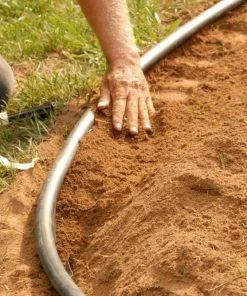 Expert Edge Professional-Grade 60-ft Black Plastic Landscape Edging Roll -Garden Care Life Shop 15423385