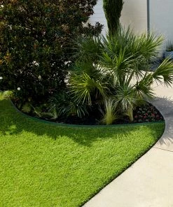 COL-MET 4-ft Green Powder Coat Steel Landscape Edging Section -Garden Care Life Shop 16406820