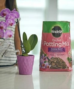 Miracle-Gro Soil & Soil Amendments Orchid 8-Quart Potting Soil Mix 15 Miracle-Gro Soil & Soil Amendments Orchid 8-Quart Potting Soil Mix -Garden Care Life Shop 16804204