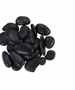 AKASHA Landscaping Rock 5-lb Black Indoor Decorative Rock -Garden Care Life Shop 40858820