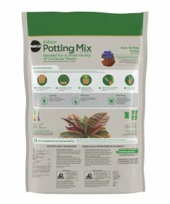 Miracle-Gro Soil & Soil Amendments Indoor 6-Quart Potting Soil Mix 14 Miracle-Gro Soil & Soil Amendments Indoor 6-Quart Potting Soil Mix -Garden Care Life Shop 41418558