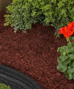Rubberific 0.8-cu ft Red Rubber Mulch 19 Rubberific 0.8-cu ft Red Rubber Mulch -Garden Care Life Shop 42357319