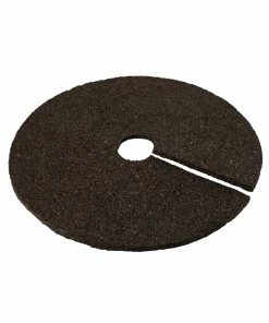 Rubberific Mulch Brown Recycled Rubber Rubber 24-in Tree Ring -Garden Care Life Shop 42542385 scaled