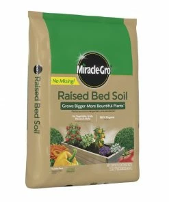 Miracle-Gro Soil & Soil Amendments 1.5-cu ft Organic Raised Bed Soil 17 Miracle-Gro Soil & Soil Amendments 1.5-cu ft Organic Raised Bed Soil -Garden Care Life Shop 42712393