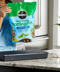 Miracle-Gro Soil & Soil Amendments Seed Starting Potting Mix 2-Pack 8-Quart Potting Soil Mix -Garden Care Life Shop 44003985