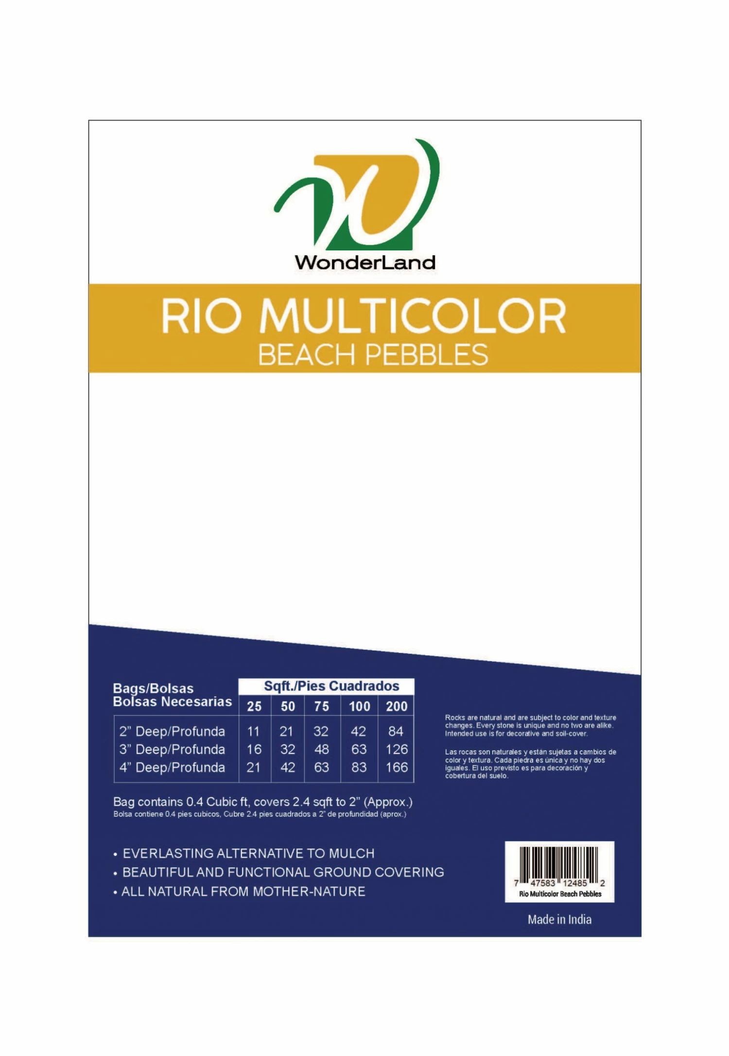 WonderLand Landscaping Rock 0.4-cu ft Decorative Rock 6 WonderLand Landscaping Rock 0.4-cu ft Decorative Rock - Image 6