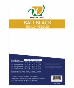 WonderLand Landscaping Rock 0.4-cu ft Black Decorative Rock -Garden Care Life Shop 44427450